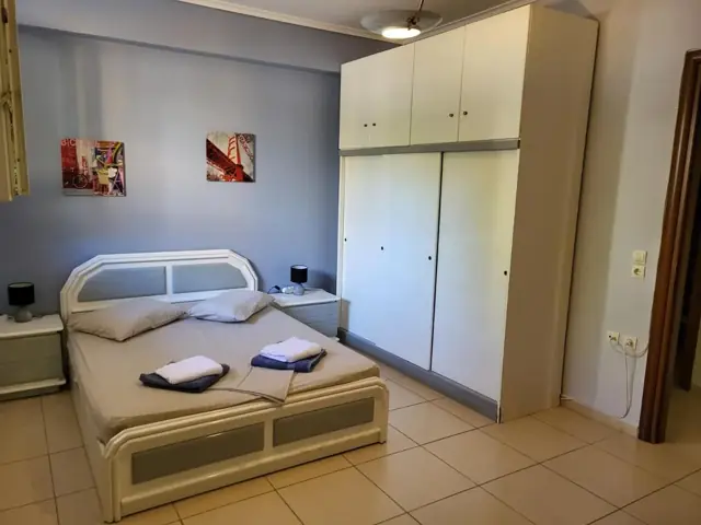 Bedroom with wardrobe