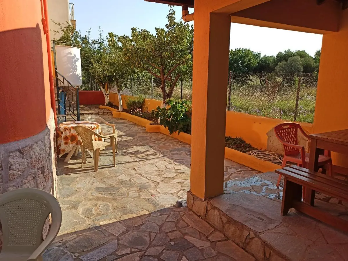 Veranda with chairs